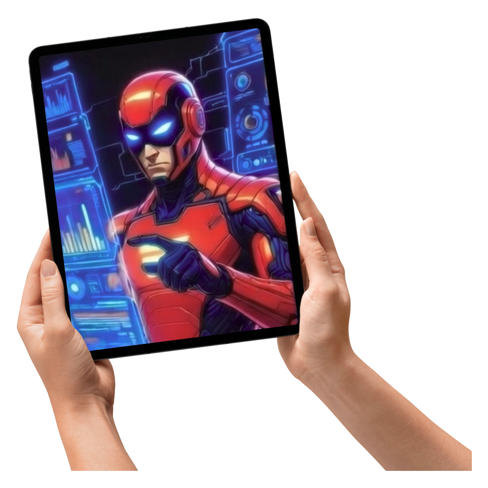 PT Hero Bild mit Tablet